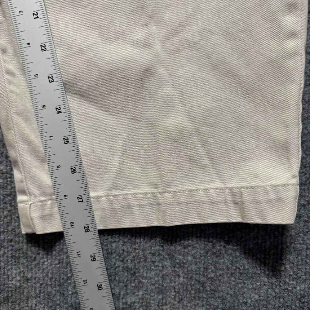 Polo Ralph Lauren Andrew Pant 40x29 Khaki Pleated Mens Classic Chino ( Fits 36 )